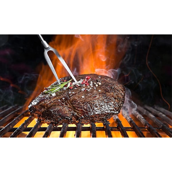 Grillspydder i rustfritt stål, Grilltilbehør, Spyd, Spyd, Grillutstyr, Barbecook Kebab (8, Farge)