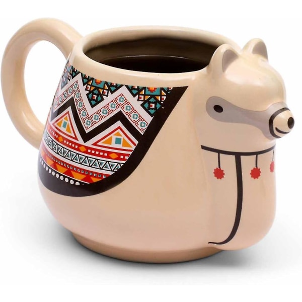 Lama krus, keramikk beige 16,5 x 8,5 x 7 cm