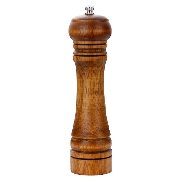 Classic Wooden Pepper Grinder - Herb & Spice Grinder