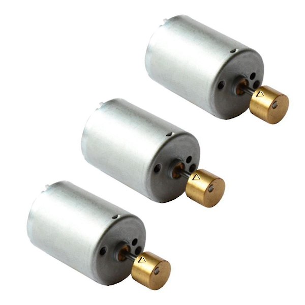 3pcs Rf370 Vibrating Motor 12v Electric Motors Double Vibrating Massage