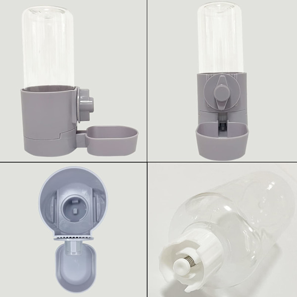 Kanin Vattenflaska 17 OZ Bunny Hängande Vattenfontän Automatisk Marsvin Vatten Dispenser Ingen Läckage Drickande Matare