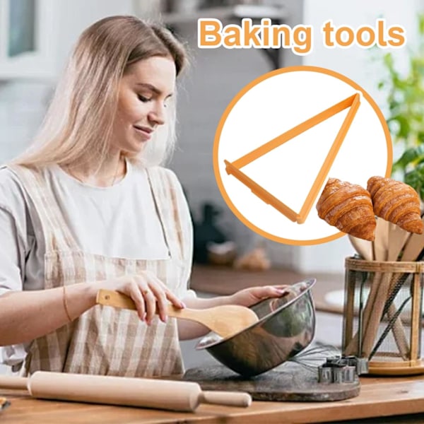 Rullaava Croissant-kone | Croissant-kolmiomuotti | Kolmiopastakoneet Leivänviivoille, Rullaava Croissant-kone