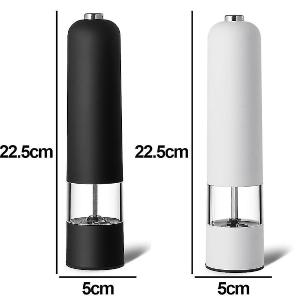 Salt och pepparkvarn set om 2 manuell med