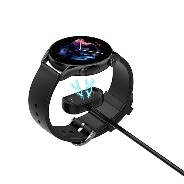 Laddningskabel för laddningskabel med 3,3ft USB-sladd för Smart Watch-tillbehör 3,3ft Smartwatch-tillbehör