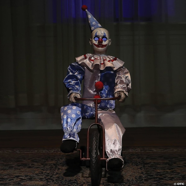 32 Trehjuling clowndocka