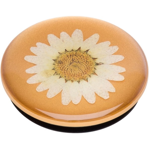 POPSOCKETS Pressad Blomma Vit Prästkrage Avtagbart Grepp med Ställfunktion Premium