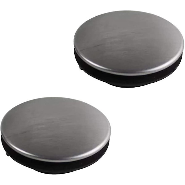 Diskhoöverdrag Diskho Kran Hål Plugglock Metallplugg, 2-pack (31-40mm Monteringshål)