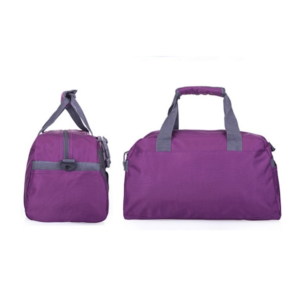 Liten/stor danse duffelbag for jenter, sportsbag for kvinner, yogabag (lilla, liten) - holdbar og vanntett duffel