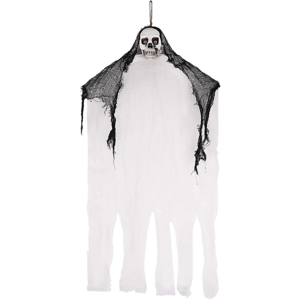 Hemsk Halloween Dekoration Tillbehör Nattklubb Bar Över Dörr/Vägg Hängande Spöke Skrämmande Haunted Skeleton Ghoul Skull Rekvisita För Halloween Party Hou White Body