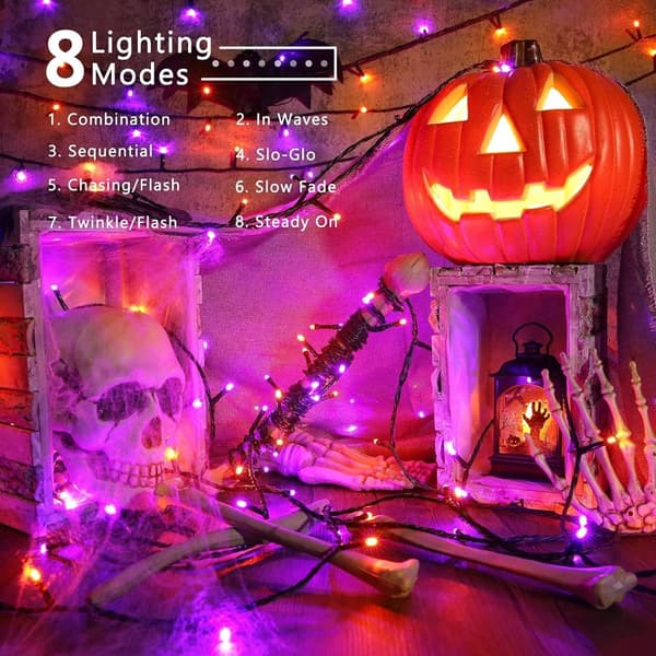Light Chain - Halloween Decoration - 20 m, 200 LED