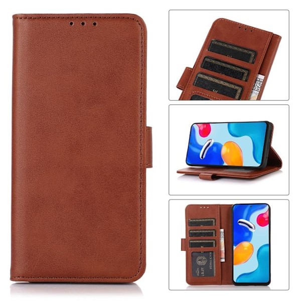 iPhone 15 Pro Max Etui Lær Brun