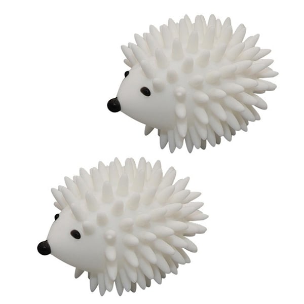 2pcs Silicone Hedgehog Laundry Balls, Anti-tangling and Stain-Removing Laundry Balls for Household and School Washing Machines