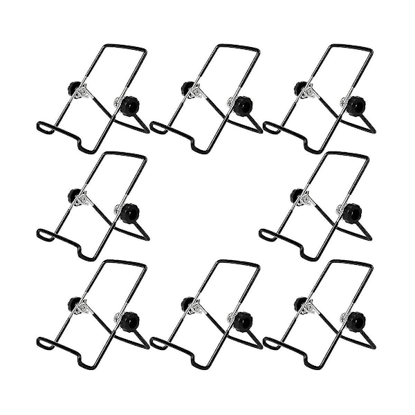 8-pakke spiringsstativ for brede og vanlige munnglass, hermetikkglassholder for spirer, rustfritt stål