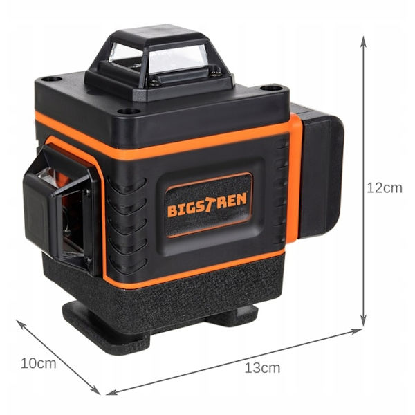 4D Krysslaser / Linjelaser / Korslaser - 360° multif\u00e4rg multicolor