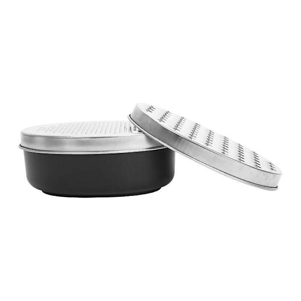 Slicer Ost Rivjärn Kök Grönsaker Oval Box Behållare Frukt Rivjärn Verktyg