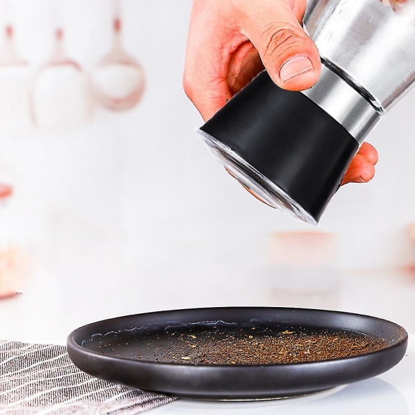 Salt- og pepperkvern med justerbar grovhet