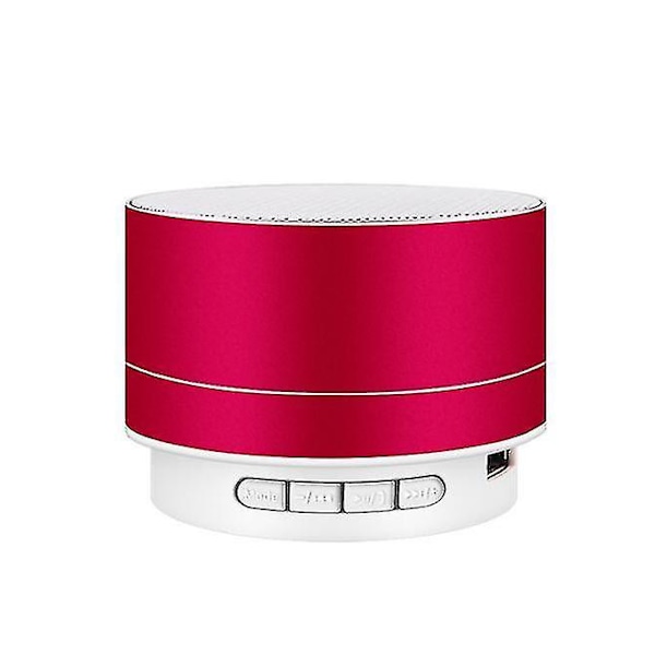 Usb Langaton Bluetooth-kaiutin, Mini Subwoofer Ulkoilmakäyttöön (Punainen)