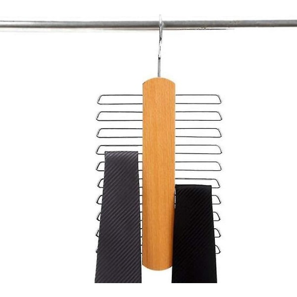 Hållare för slipsställ, organizer och förvaringsställ med halkfria klämmor