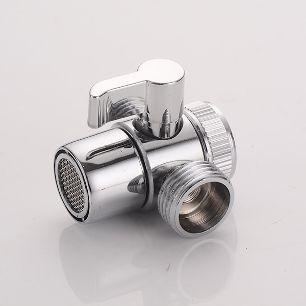 INF Omleder ventil 3/4 for servantbatteri Silver