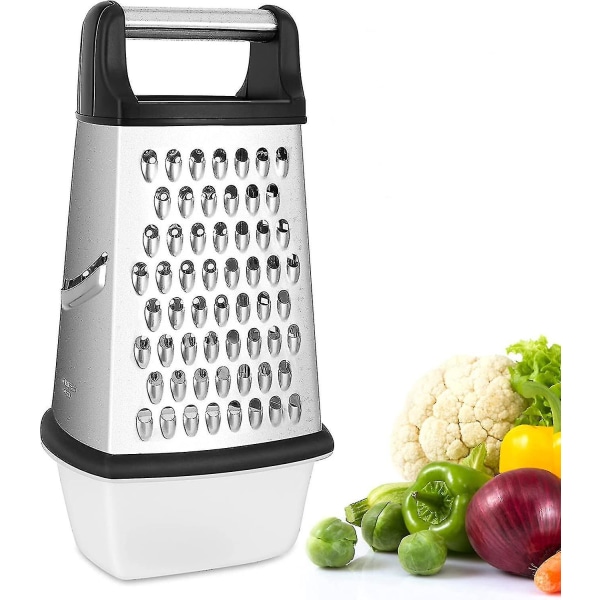 Hand Held Cheese Grater Slicer Zester Grater With Container Essential Kitchen Gift