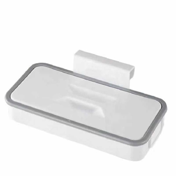 Bärbar soppåshållare, hängande husbils soppåshållare med lock kökssopbehållare soppåsar förvaringsställ (1 st)