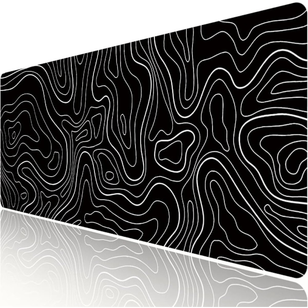 Musematte - Terrain musematte - sklisikker spillmatte - svart