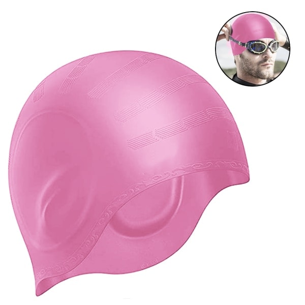 Hatter for menn og kvinner for medium eller store hoder - Passer voksne, eldre barn, gutter og jenter - Rosa
