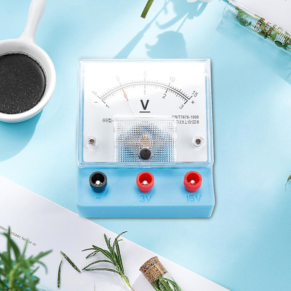 Analog Ammeter Eksperimenter Stem Science Professionel Indendørs Fysik Eksperiment Måling Fysisk Elektrisk Kredsløb