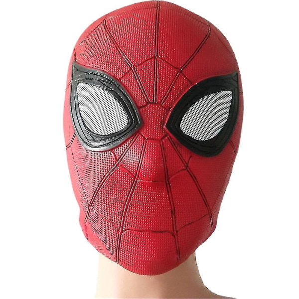 Halloween Jul Spiderman Cosplay Latex Mask Huvudbonader För barn Unisex Halloween Carnival Party Fancy Dress Up Head Cover Kostym rekvisita