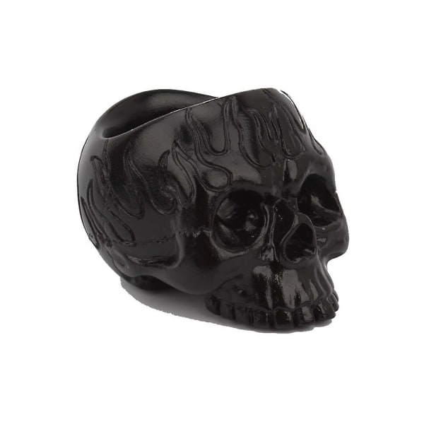 Halloween Skull Lysestake Kreativ Hjem Horror Skull Resin Ornament