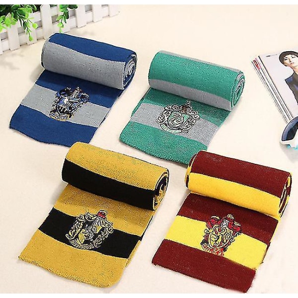 7st/ set för Harry Potter Magic Wizard Fancy Dress Cape Cloak Hogwarts skoldräkt a 1Pcs Green Aldut L