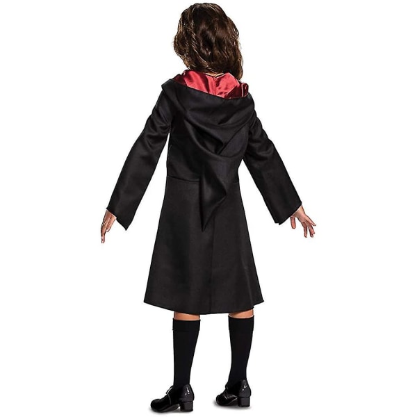 Hermione Granger kostym, Harry Potter Wizarding World Outfit för barn a girl M