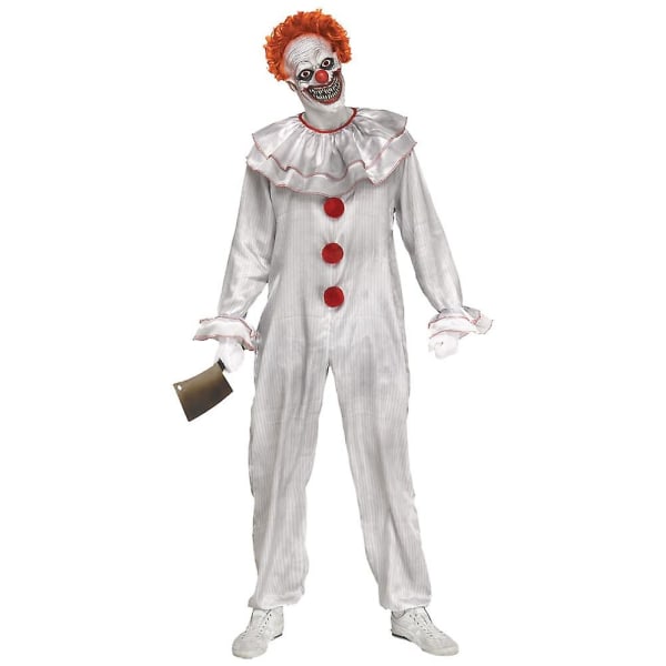 Halloween clown vuxen kostym