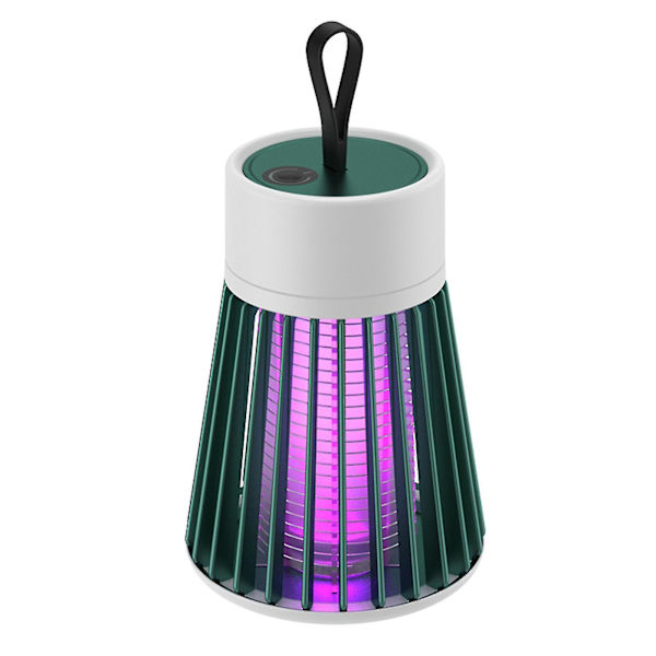 Bg-002 Elektronisk insektsfanger husholdning bærbar myggdreperlampe insektsfangerfelle med LED-UV 368nm for fluer skadedyr mygg 2000mah oppladbar Mo