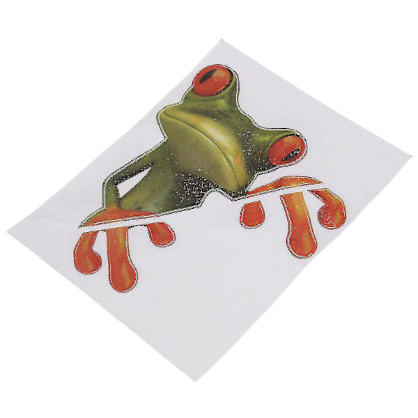 3D Frosk Pio Morsomme Bilklistremerker Vindu Lastebil Klistremerke Grafikk