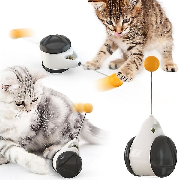 Pet Toy Cat Toys For Cat Interactive Chat Ball Toy For Automatic Rotation Inside