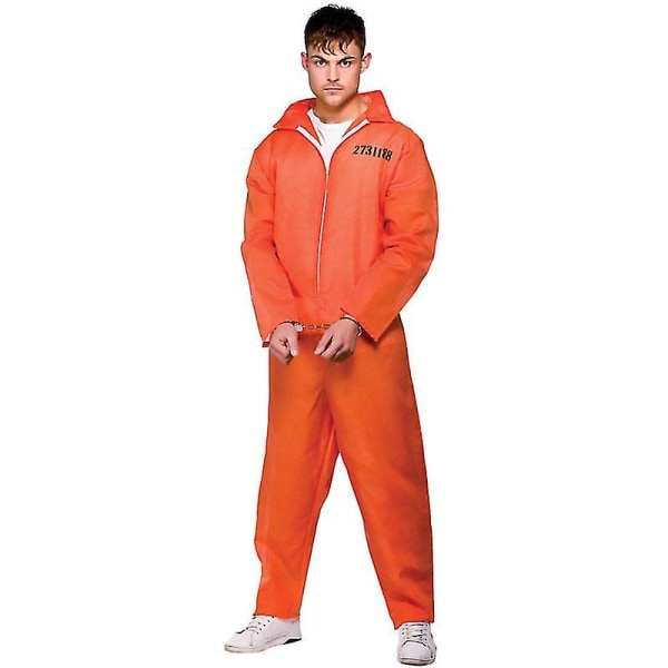 Orange County Prison Costume_X Orange S