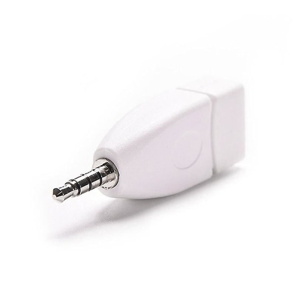 Konverteradapter Usb 2.0 Hun til 3,5 mm Han Aux Lyd Holdbar Bilstik Jack