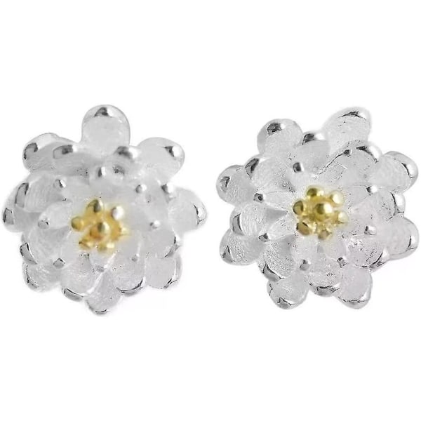 Marguerite Earrings Tiny Flower Nails Flower Cookbus Clock Ears When Men Gift Jewelry For Women