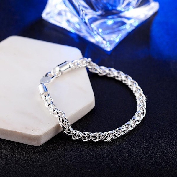 Armband för kvinnor Present till födelsedagar Jul (Silver)Gör en sentimental överraskning för alla fantastiska damer