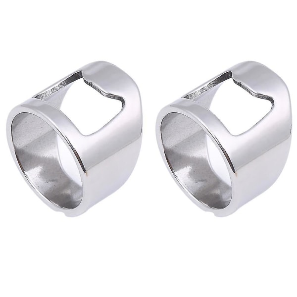 Bottle Opener Ring For Men Bar Versatile Stainless Steel