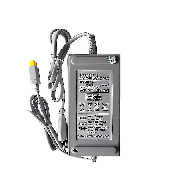 15v 5a Strømforsyning Lader for Nintendo Wii U Konsol Ac 100-240v Adapter Us Eller Eu Plugg