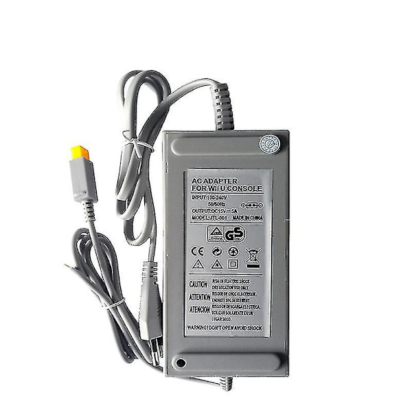 15v 5a Strømforsyning Oplader Til Nintendo Wii U Konsol Ac 100-240v Adapter Us Eller Eu Stik