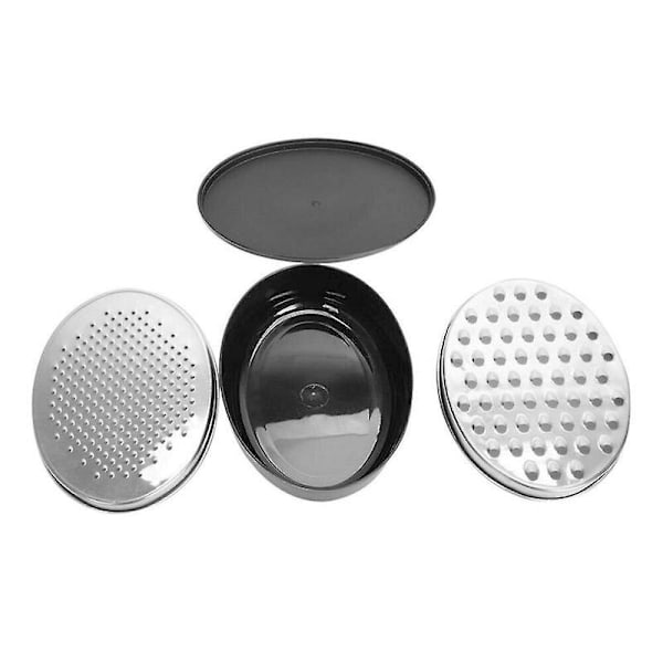 Slicer Ost Rivjärn Kök Grönsaker Oval Box Behållare Frukt Rivjärn Verktyg