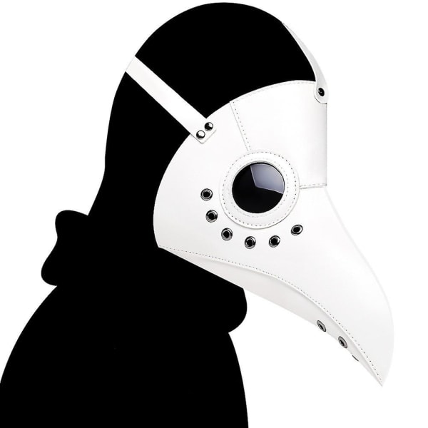 Fåglar Näbb Pest Läkare Kråkor Mun Halloween Party Punk Kostym Tillbehör Bal Cos Rekvisita