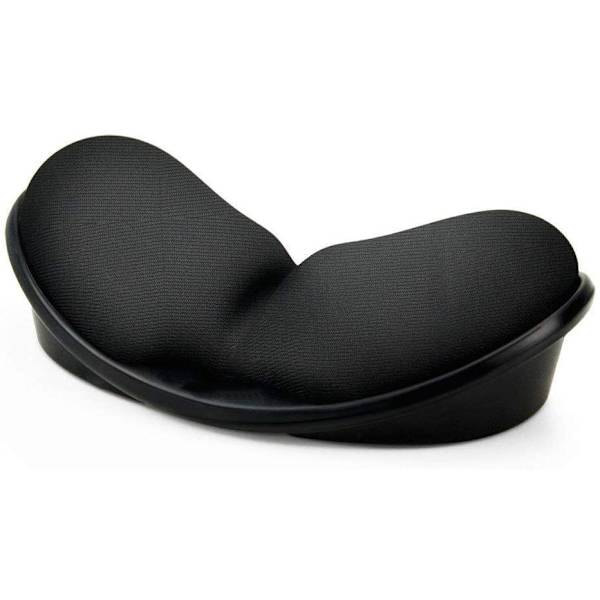 Memory Foam Musehvilepude Tastatur Håndledsstøttepude Anti-skid Musepude Support Håndledsstøttepude til Kontorcomputer (Sort)