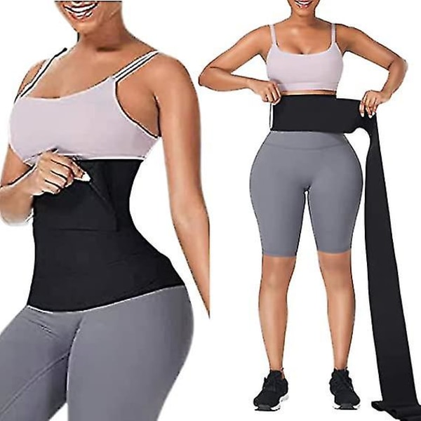 Snatch Me Up Wrap Bandage, juster din Snatch Waist Trimmer Tummy Sweat