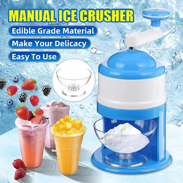 Snökonemaskin Handvev, Rakad Ismaskin för Hem, Isskrapa Handvev, Slushy Maker Maskin