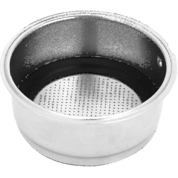 51 mm 1 kop filterkurv, rustfrit stål tryksat kaffefilter bundløs espressomaskine-YNP