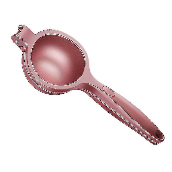 Manuell citrusjuicer i aluminiumlegering för kök, press för citroner, rosa